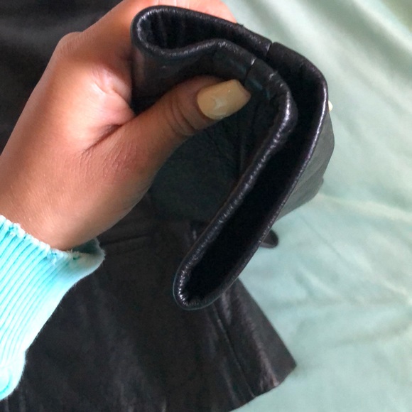 Small petite leather jacket - Picture 3 of 4